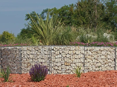 Gabions à Ecommoy dans la Sarthe 72