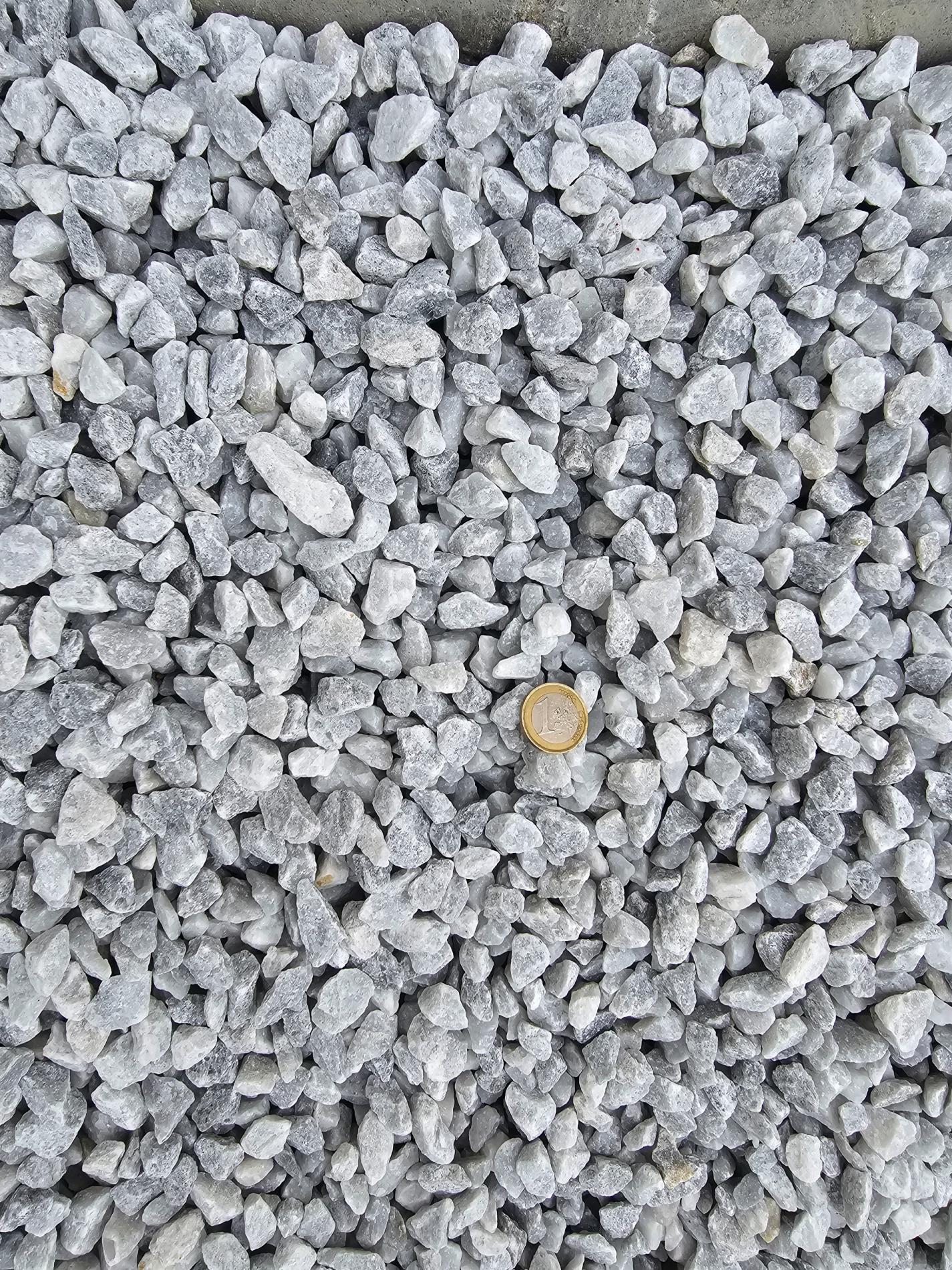 Gravier marbre, reflet bleu 8/16