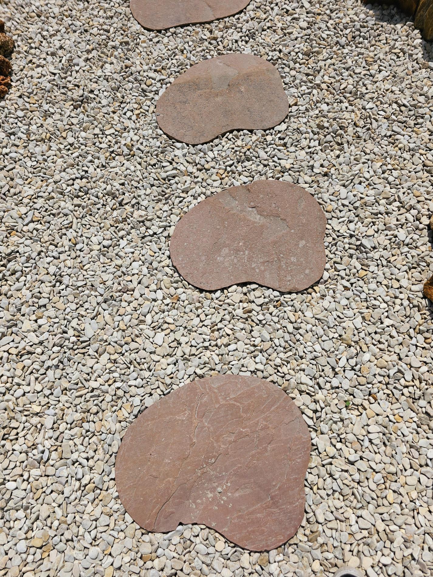 Pas japonais en grés des indes