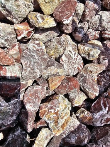 Gravier rouge royal 70/120