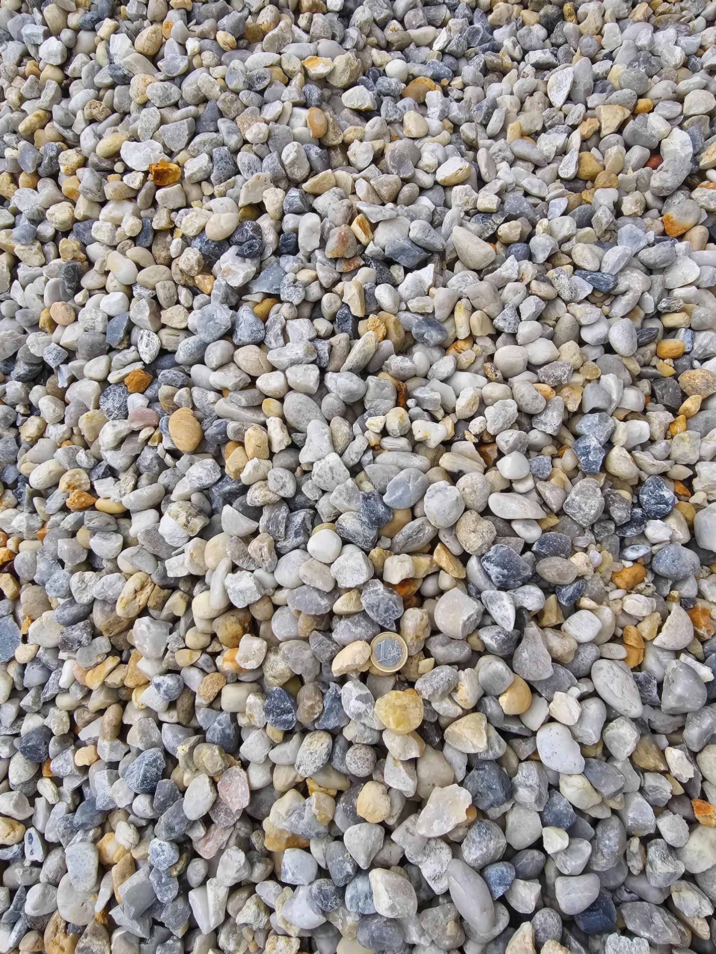 Galet gris beige 11/ 22